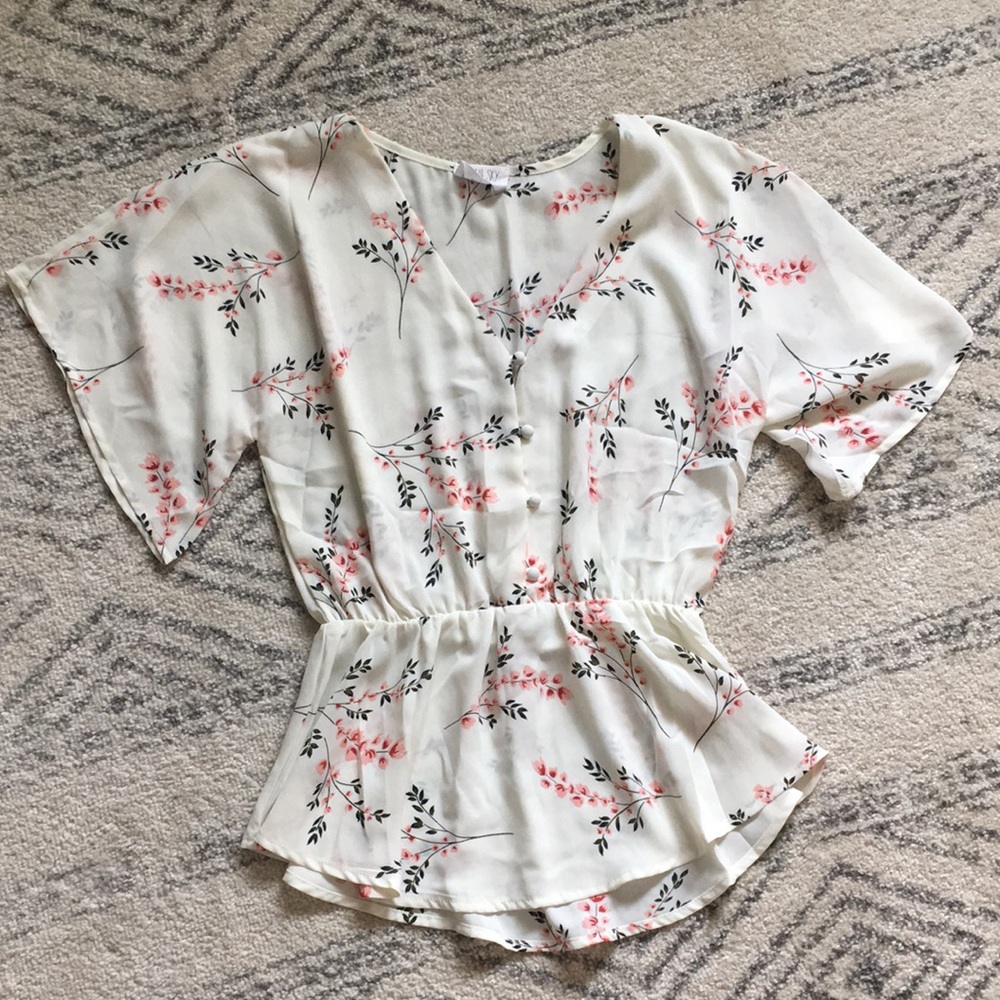 Peplum Top